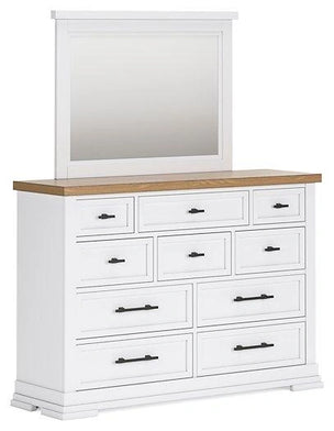 Dresser and Mirror
