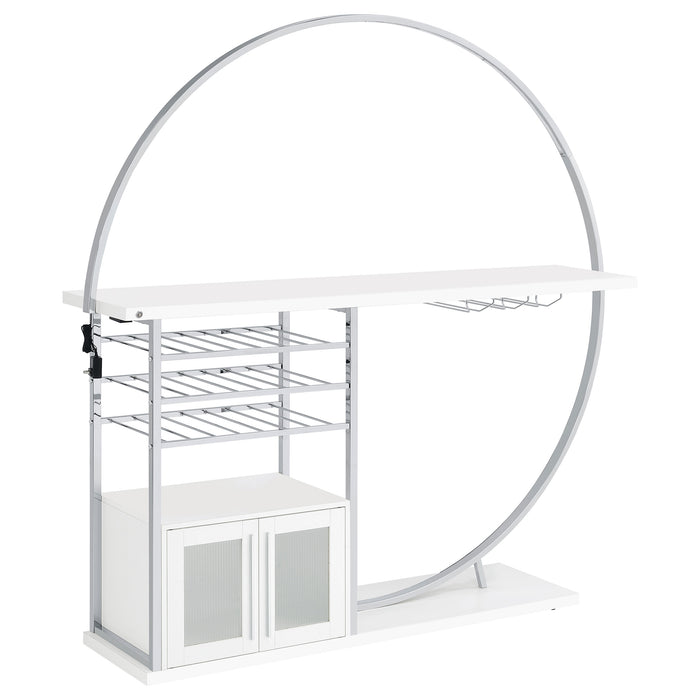 Risley Wine Cabinet with LED Lighting
