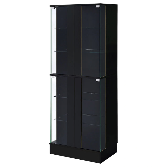 Cabra Curio Cabinet with LED Lighting