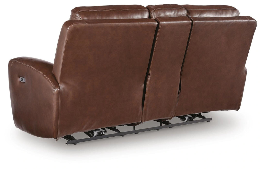 Next Move Power Reclining Loveseat with Console