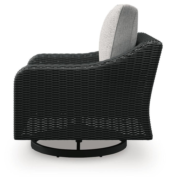 Beachcroft Outdoor Swivel Lounge with Cushion