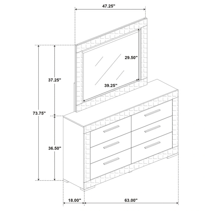 Ives Dresser with Mirror