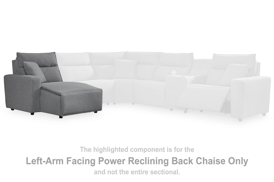 Modmax II Reclining Sectional with Chaise and Console